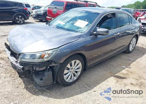 2013 Honda Accord Exl z USA, uszkodzony, nr VIN 1HGCR2F81DA178321
